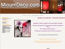 Tablet Screenshot of mioumdeco.kikouli.fr